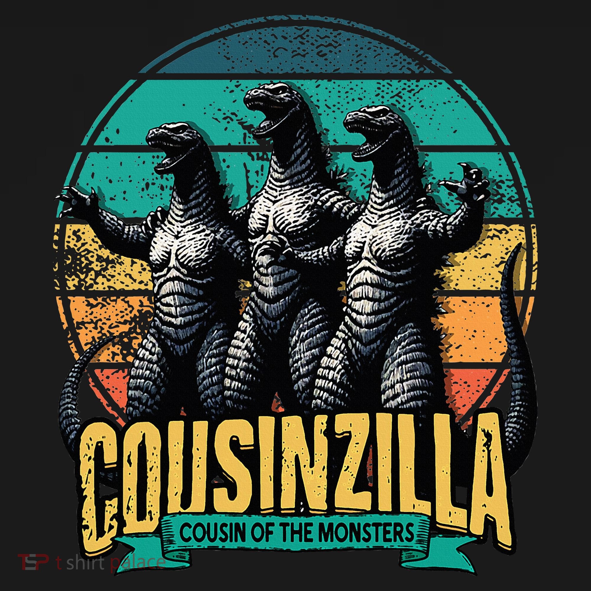 Cousinzilla Cousin Of The Monsters Funny Gifts For Family T-Shirt