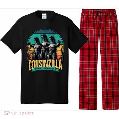 Cousinzilla Cousin Of The Monsters Funny Gifts For Family Pajama Set