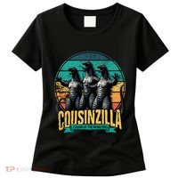 Cousinzilla Cousin Of The Monsters Funny Gifts For Family Women's T-Shirt thumb 0
