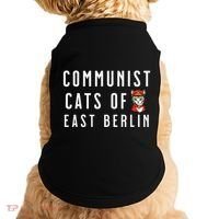 Communist Cats Of East Berlin History Buffs And Cat Lover Doggie Tank thumb 0