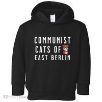 Communist Cats Of East Berlin History Buffs And Cat Lover Toddler Hoodie thumb 0