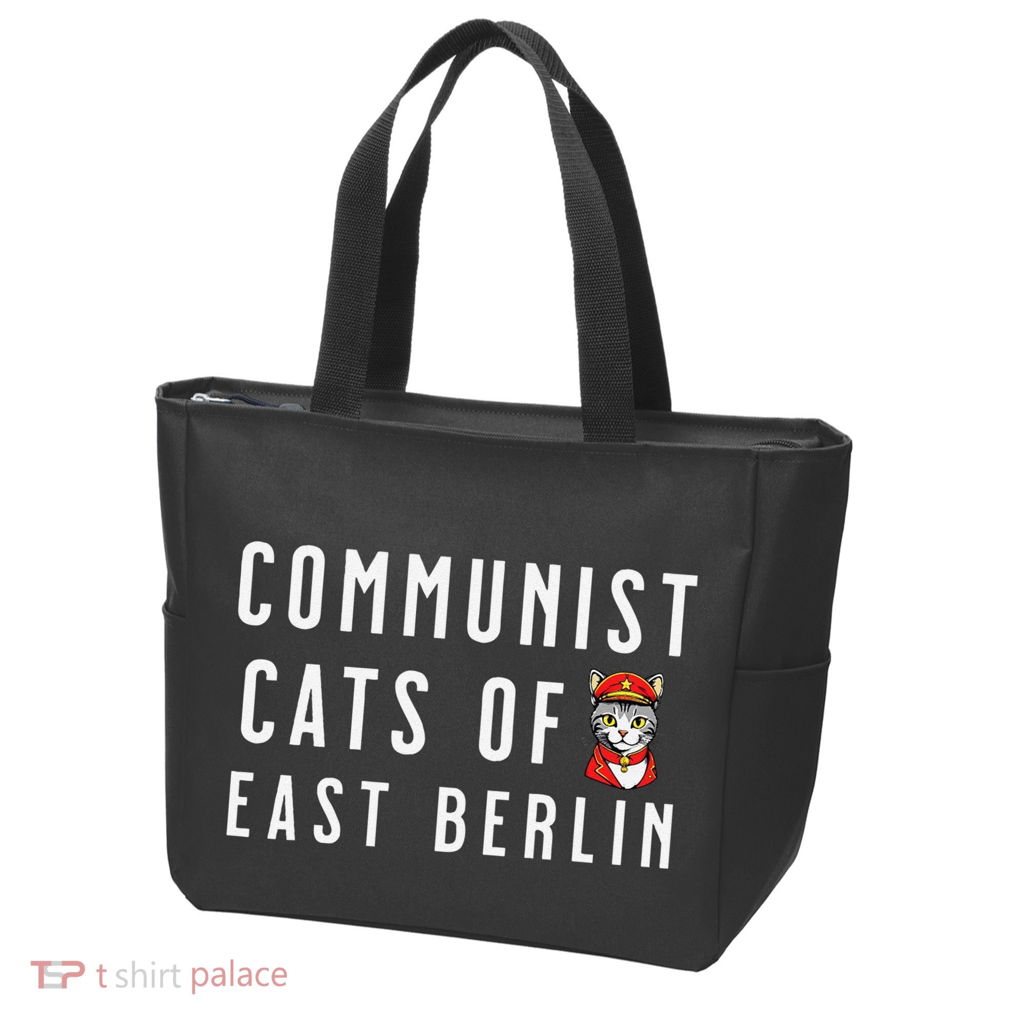Communist Cats Of East Berlin History Buffs And Cat Lover Tote Bag