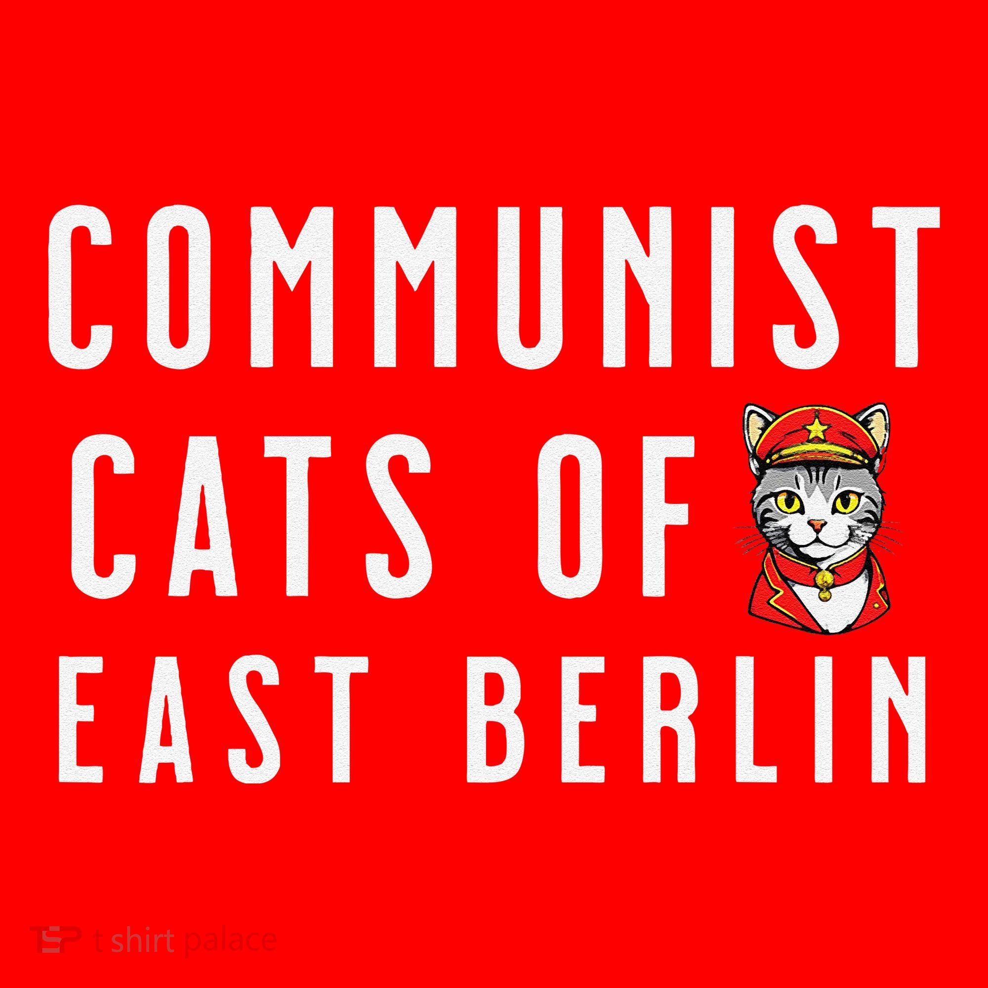 Communist Cats Of East Berlin History Buffs And Cat Lover Santa Hat