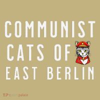 Communist Cats Of East Berlin History Buffs And Cat Lover Sweatshirt thumb 2