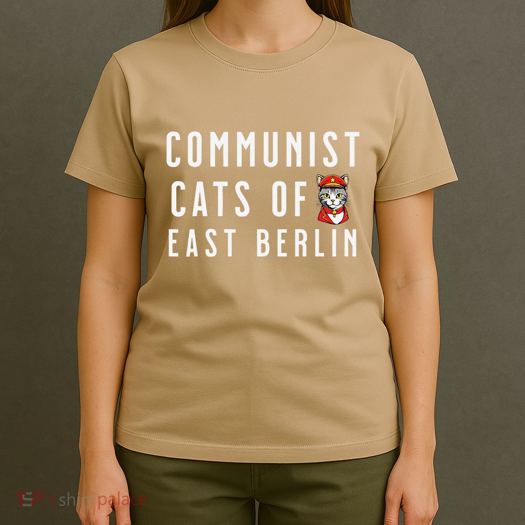 Communist Cats Of East Berlin History Buffs And Cat Lover T-Shirt