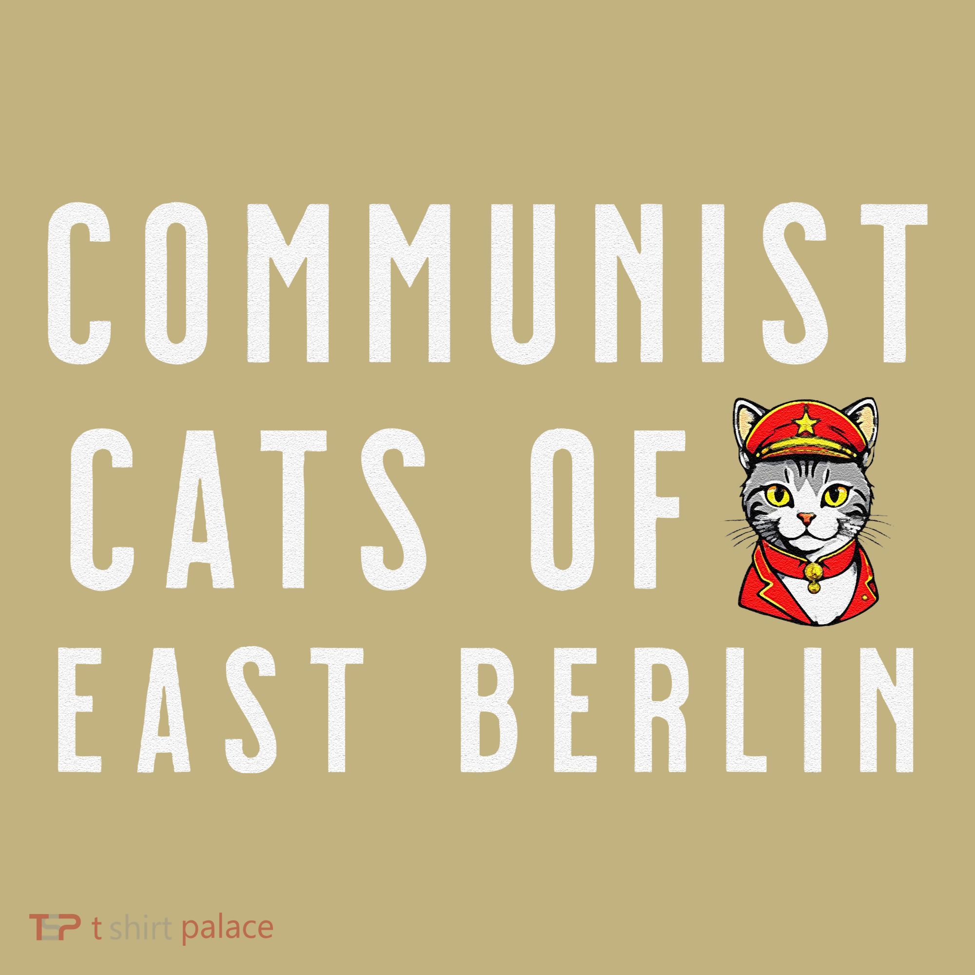Communist Cats Of East Berlin History Buffs And Cat Lover T-Shirt