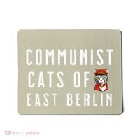 Communist Cats Of East Berlin History Buffs And Cat Lover Mousepad thumb 0
