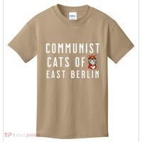 Communist Cats Of East Berlin History Buffs And Cat Lover Kids T-Shirt thumb 0