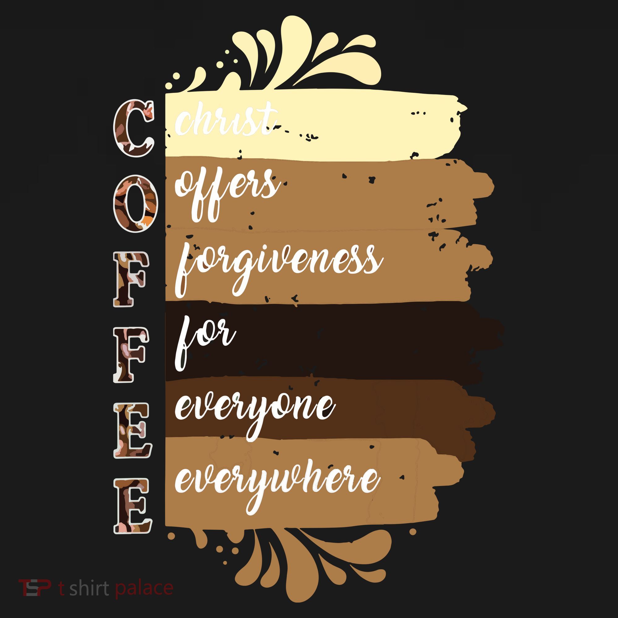 Coffee Christ Offers Forgiveness For Everyone Everywhere 4060 Backpack