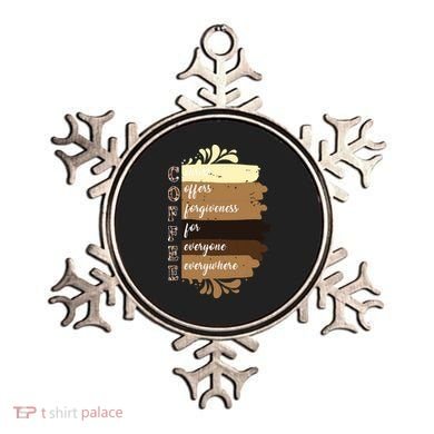 Coffee Christ Offers Forgiveness For Everyone Everywhere 4060 Ornament
