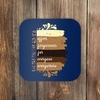 Coffee Christ Offers Forgiveness For Everyone Everywhere 4060 Coaster thumb 0