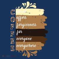 Coffee Christ Offers Forgiveness For Everyone Everywhere 4060 Women's Hoodie thumb 2