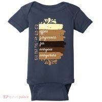 Coffee Christ Offers Forgiveness For Everyone Everywhere 4060 Baby Bodysuit thumb 0