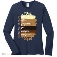 Coffee Christ Offers Forgiveness For Everyone Everywhere 4060 Women's Long Sleeve Shirt thumb 0