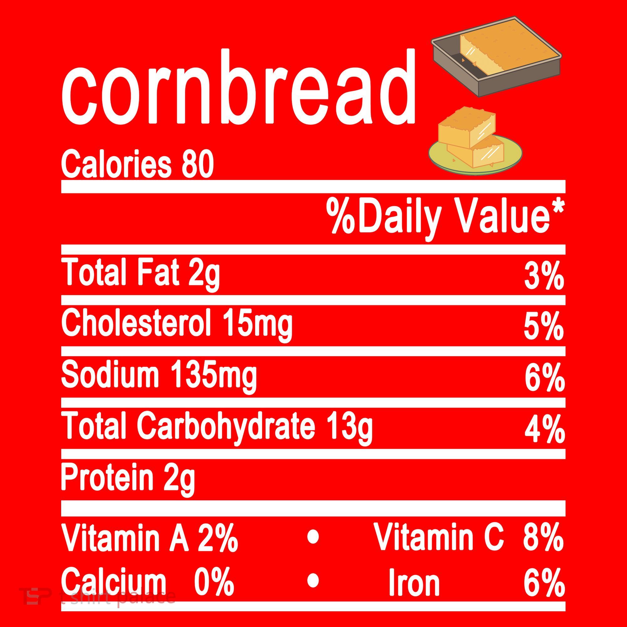 Cornbread Santa Hat