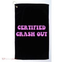 Certified Crash Out Golf Towel thumb 0