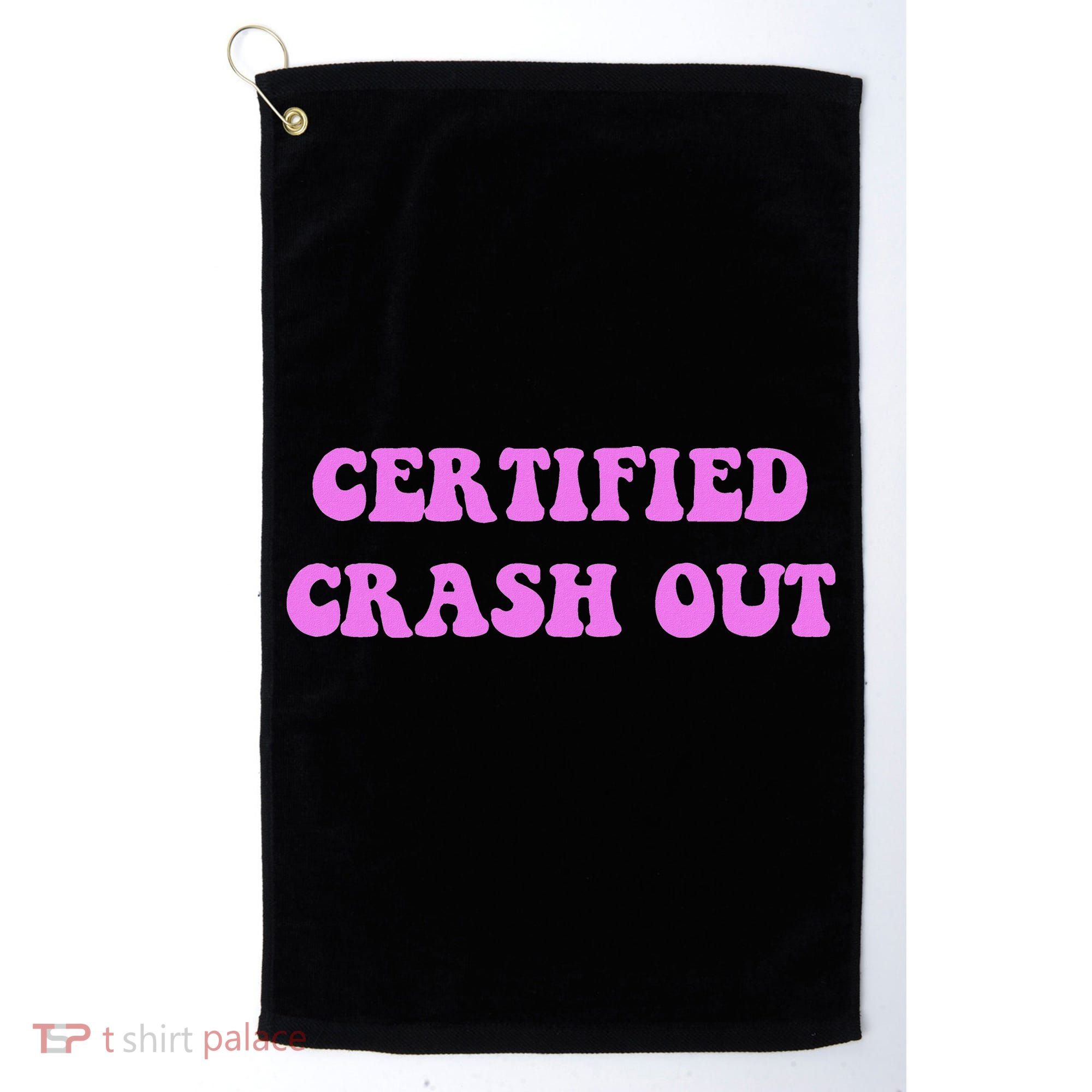 Certified Crash Out Golf Towel