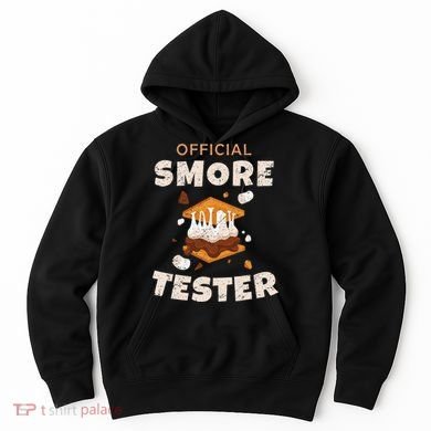 Camping Crew Official Smore Tester Marshmallows S'mores Hoodie