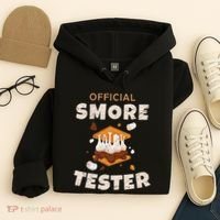 Camping Crew Official Smore Tester Marshmallows S'mores Hoodie thumb 4