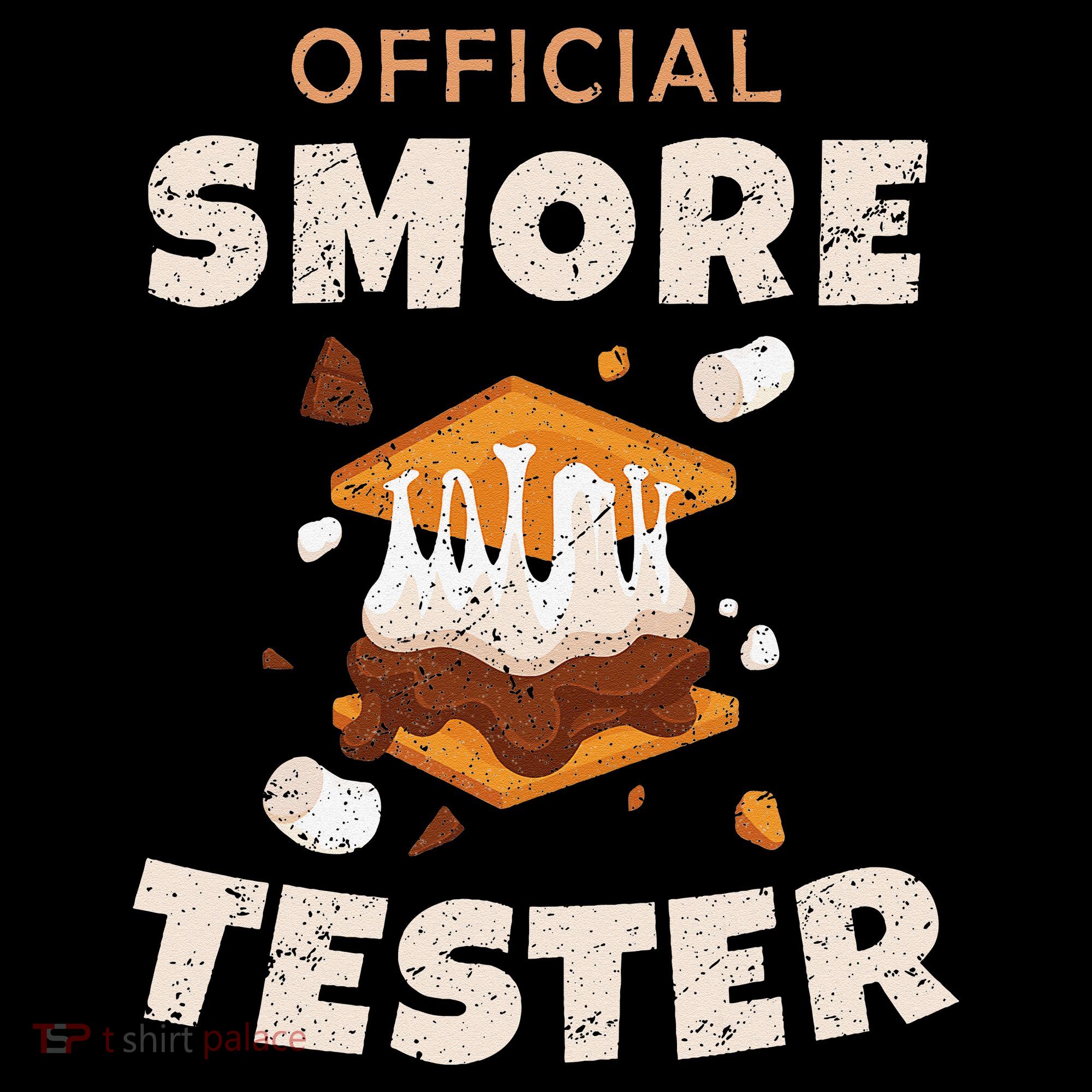 Camping Crew Official Smore Tester Marshmallows S'mores Apron