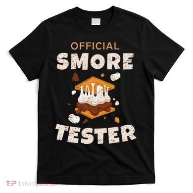 Camping Crew Official Smore Tester Marshmallows S'mores T-Shirt