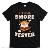 Camping Crew Official Smore Tester Marshmallows S'mores T-Shirt thumb 0