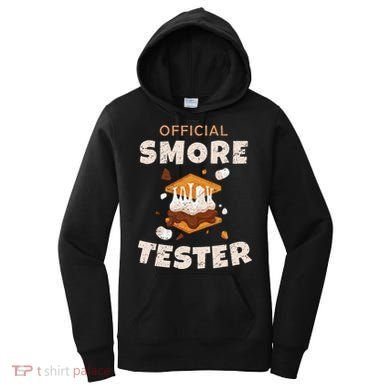 Camping Crew Official Smore Tester Marshmallows S'mores Women's Hoodie