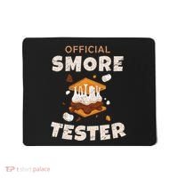 Camping Crew Official Smore Tester Marshmallows S'mores Mousepad thumb 0