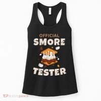 Camping Crew Official Smore Tester Marshmallows S'mores Women's Tank Top thumb 0