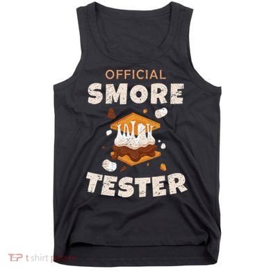 Camping Crew Official Smore Tester Marshmallows S'mores Tank Top