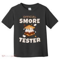 Camping Crew Official Smore Tester Marshmallows S'mores Toddler T-Shirt thumb 0