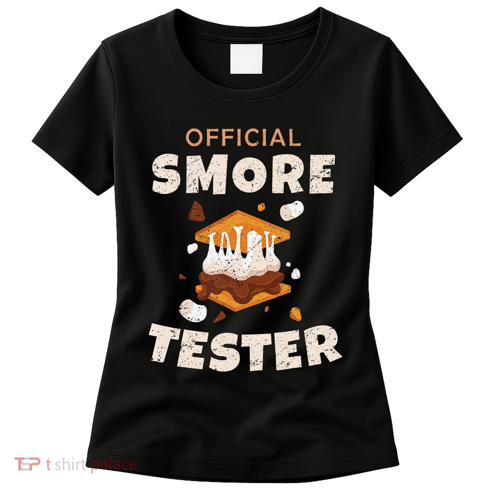 Camping Crew Official Smore Tester Marshmallows S'mores Women's T-Shirt
