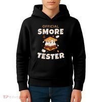 Camping Crew Official Smore Tester Marshmallows S'mores Kids Hoodie thumb 4