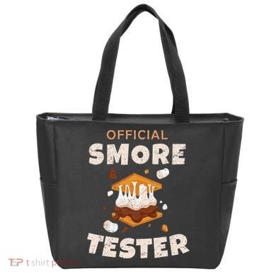 Camping Crew Official Smore Tester Marshmallows S'mores Tote Bag