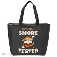 Camping Crew Official Smore Tester Marshmallows S'mores Tote Bag thumb 0
