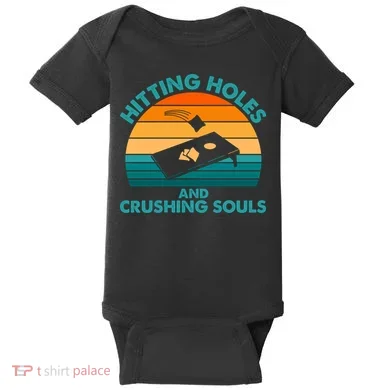 Cornhole Baby Bodysuit