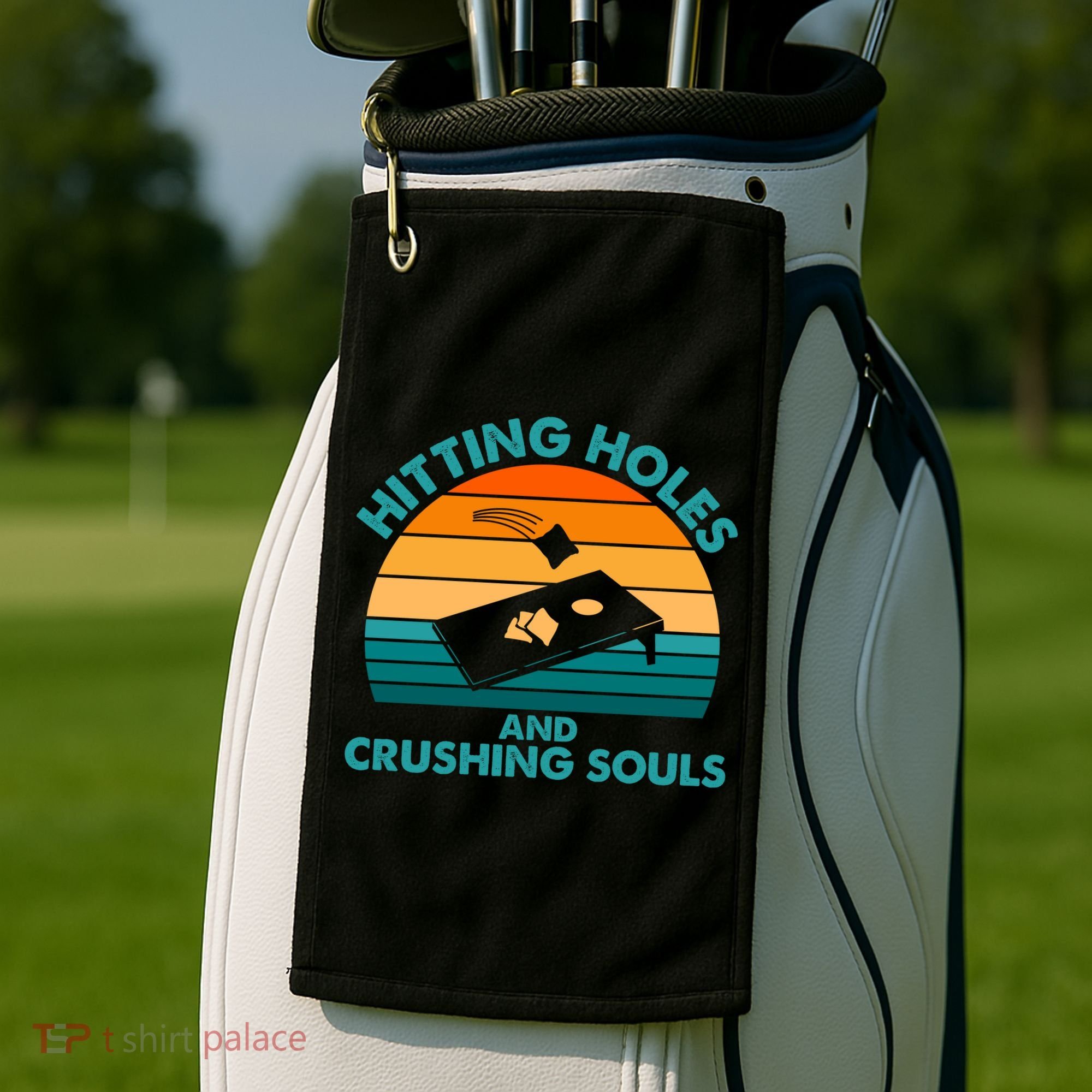Cornhole Golf Towel