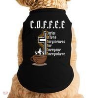 Coffee Christ Offers Forgiveness For Everyone Everywhere Doggie Tank thumb 0