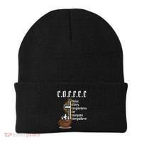 Coffee Christ Offers Forgiveness For Everyone Everywhere Beanie thumb 0