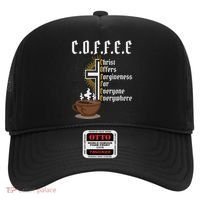 Coffee Christ Offers Forgiveness For Everyone Everywhere Hat thumb 0