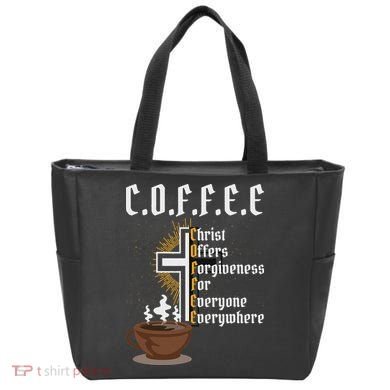 Coffee Christ Offers Forgiveness For Everyone Everywhere Tote Bag