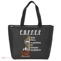 Coffee Christ Offers Forgiveness For Everyone Everywhere Tote Bag thumb 0