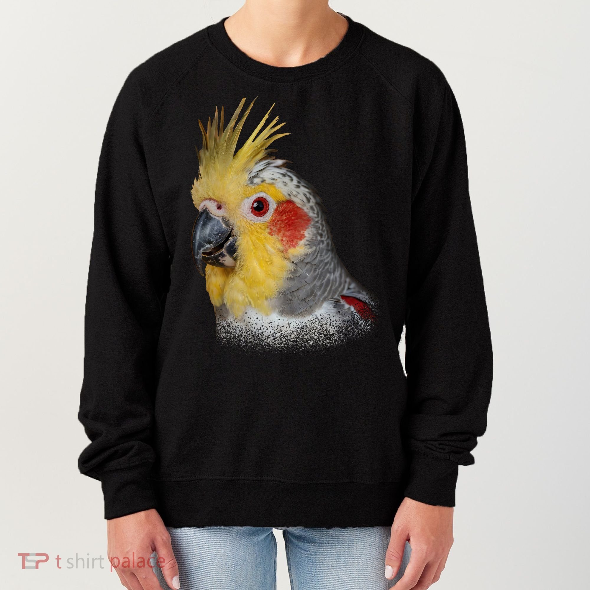 Captivating Cockatiel Portrait Women's Sweatshirt