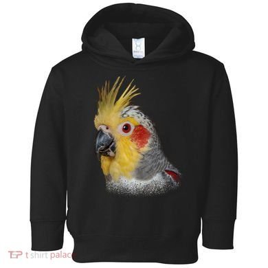 Captivating Cockatiel Portrait Toddler Hoodie