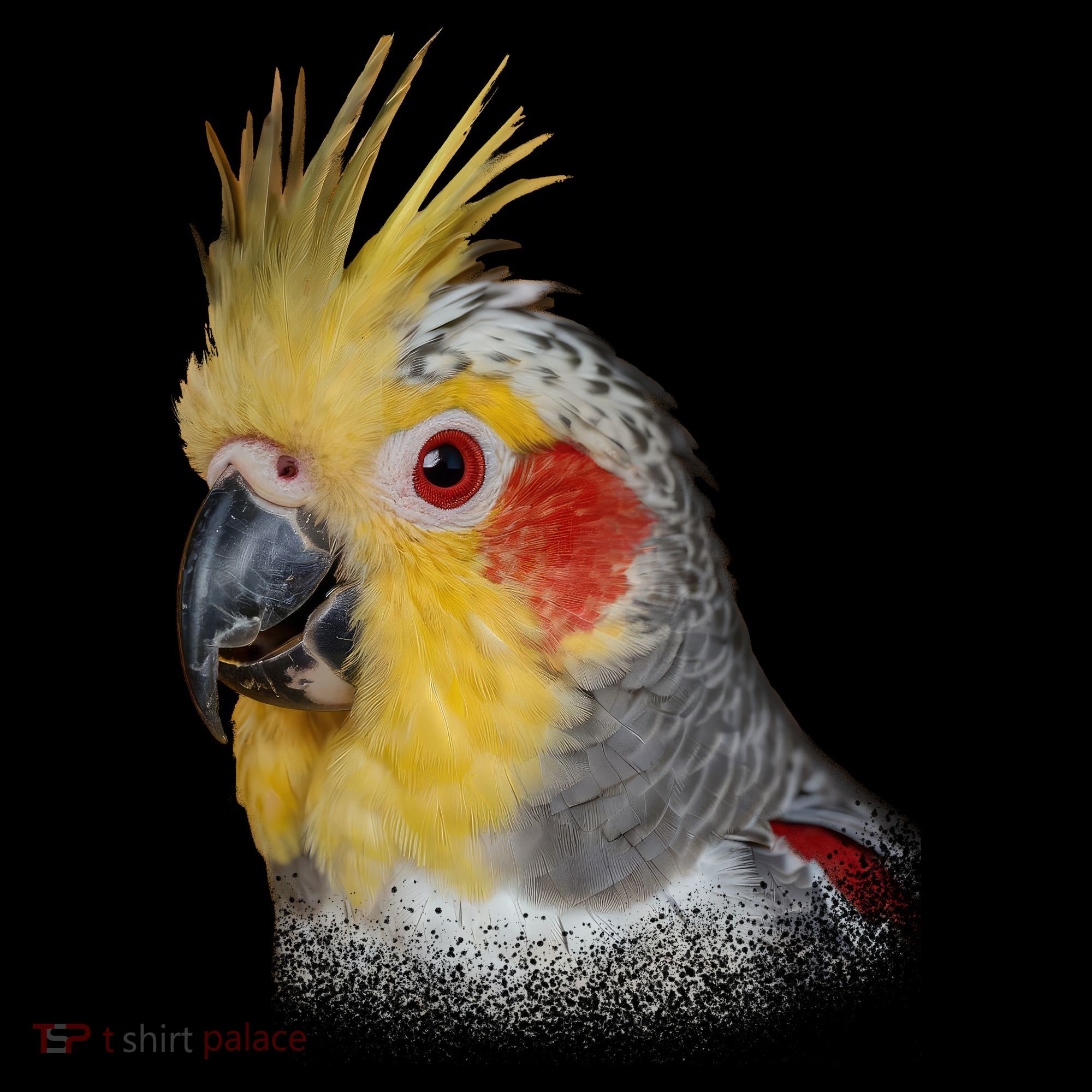 Captivating Cockatiel Portrait Tote Bag