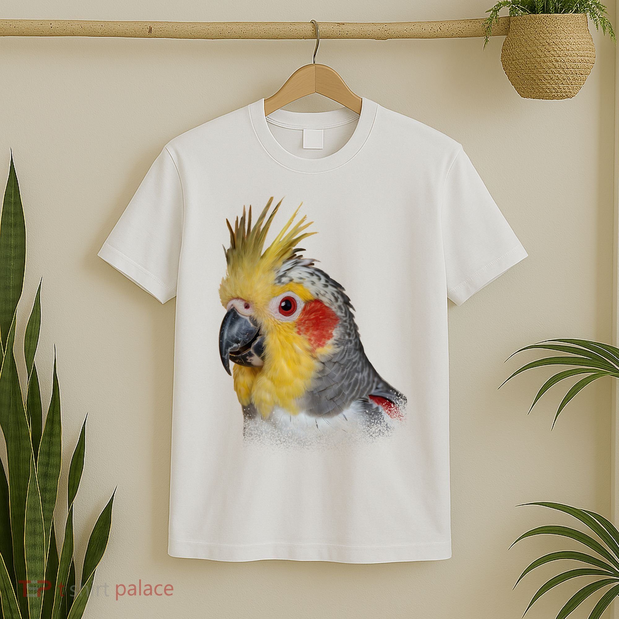 Captivating Cockatiel Portrait T-Shirt