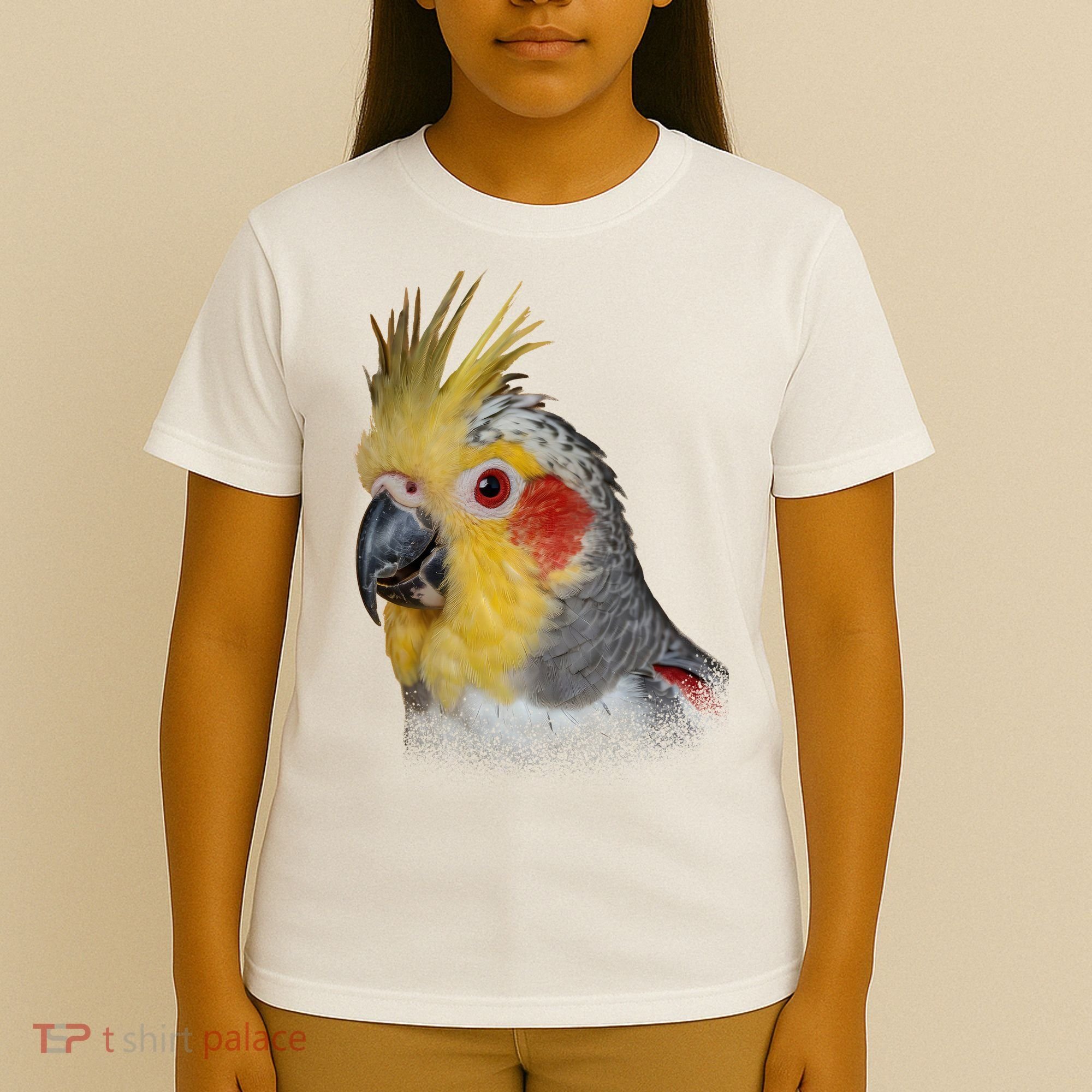Captivating Cockatiel Portrait T-Shirt