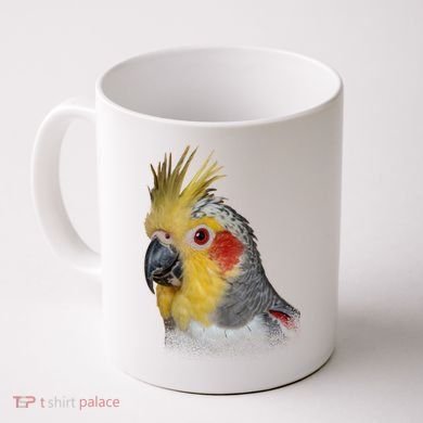 Captivating Cockatiel Portrait Coffee Mug