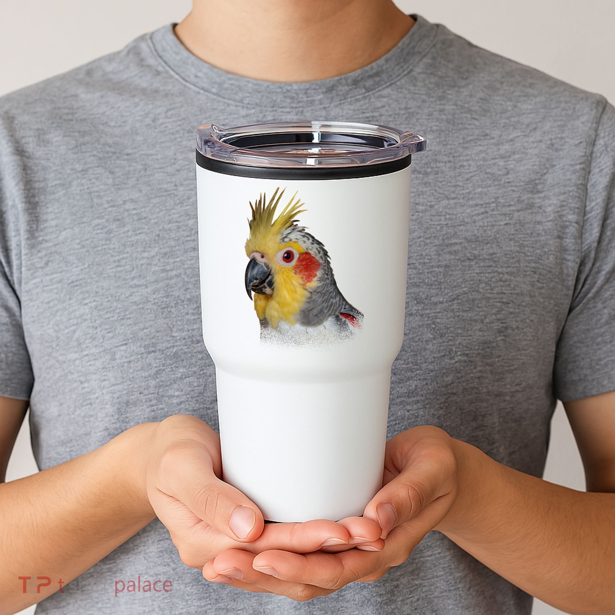 Captivating Cockatiel Portrait Tumbler