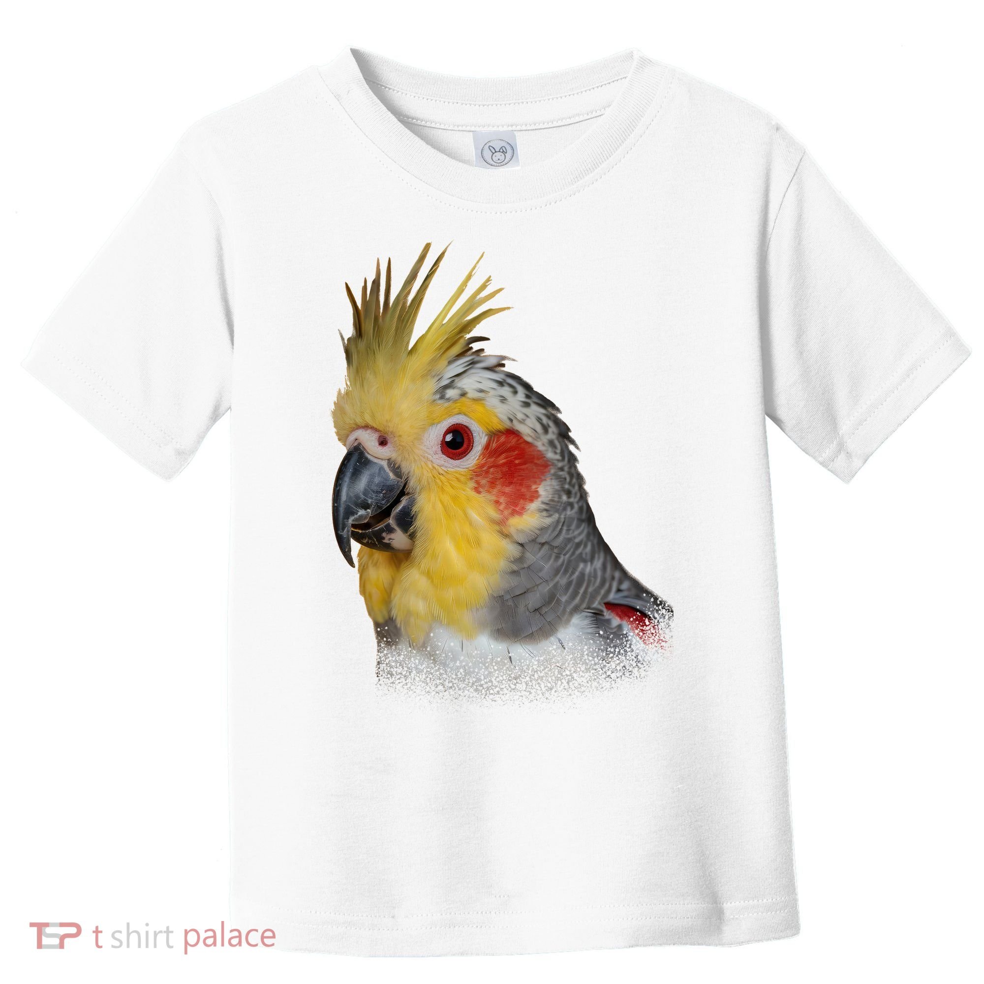 Captivating Cockatiel Portrait Toddler T-Shirt